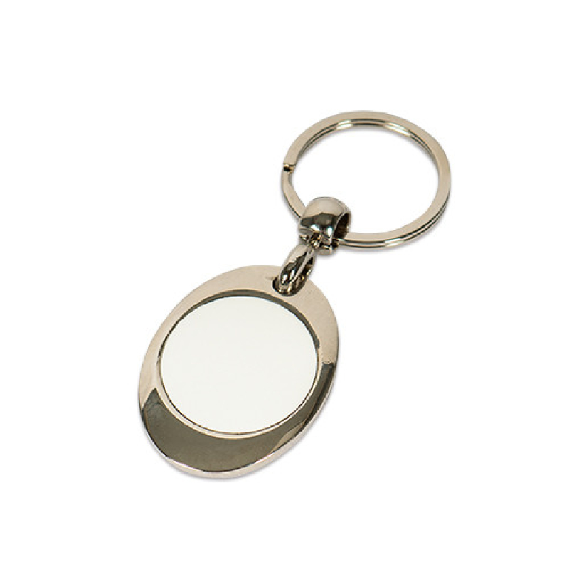 Sublimatie Sleutelhanger met winkelwagenchip (CHIP-KR)