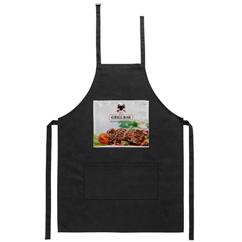 Sublimatie Apron zwart 60x85cm (APRLN-K)