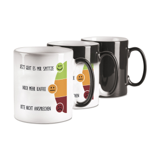 Sublimatie Mok -  Magic Mok Zwart | 11oz (WOW-K-A)