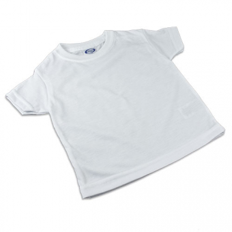 Sublimatie Kinder T-shirt Wit - 104 (BAK12-W)