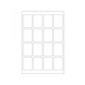 Sublimatie - magneet Rechthoek (7165-rechthoek)