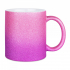 Sublimatie Mok Sparkle met kleurverloop roze/roze 11oz (SPARK-BC-PPU)