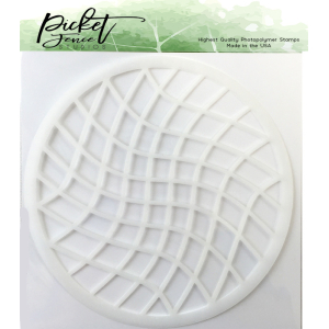 Picket Fence Studios Waffle Squares Stencil (SC-121)