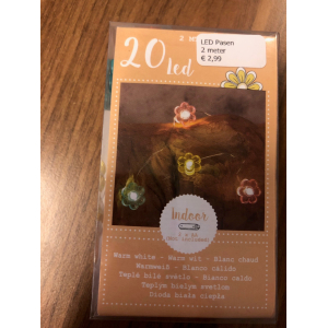 Led snoer 2 meter bloemetjes (LED Bloem)