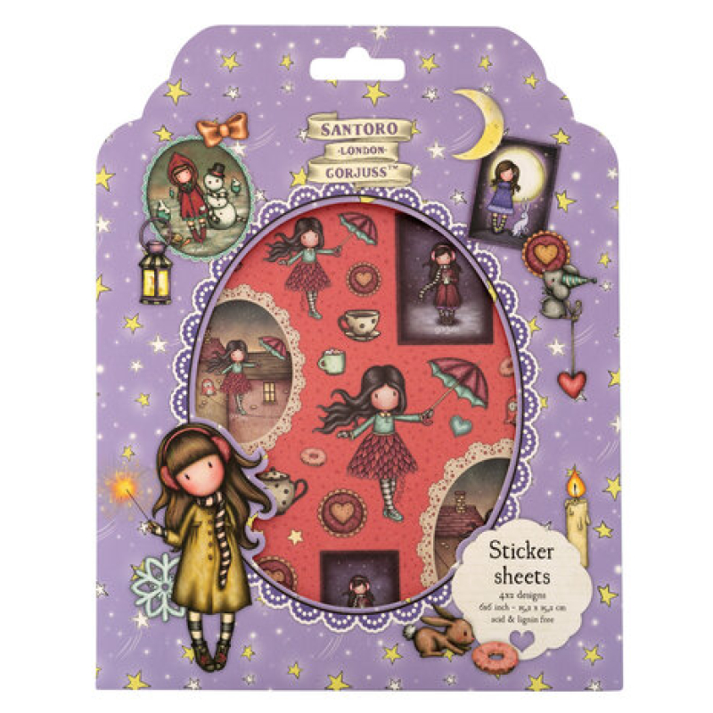 Gorjuss Gorjuss Sticker Sheets (GOR-ES-STIC14)
