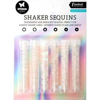 Studio Light Shaker Sequins Faceted Sequin (6pcs) (SL-ES-SHAKE07)