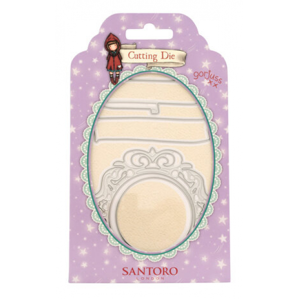 Gorjuss Gorjuss Cutting Dies Scroll & Embellished Frame (GOR-ES-CD699)