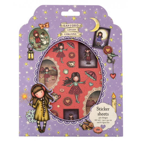 Gorjuss Gorjuss Sticker Sheets (GOR-ES-STIC14)
