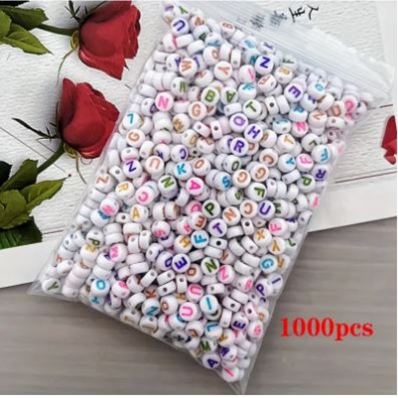 CMP Alfabet kralen multicolor 500 stuks (CMP-Kralen-007-01)