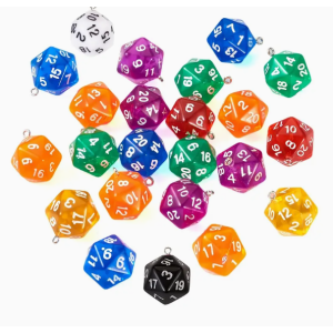 CMP Dobbelsteen Sleutelhanger set, Hanger (CMP-Kralen-006)