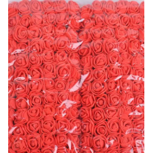 Mini roosjes 2 cm rood