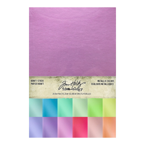 Tim Holtz Idea-ology  Kraft Stock Metallic Colors (TH94228)