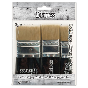 Tim Holtz Distress Collage Brush Assortment (3pcs) (TDA50896)