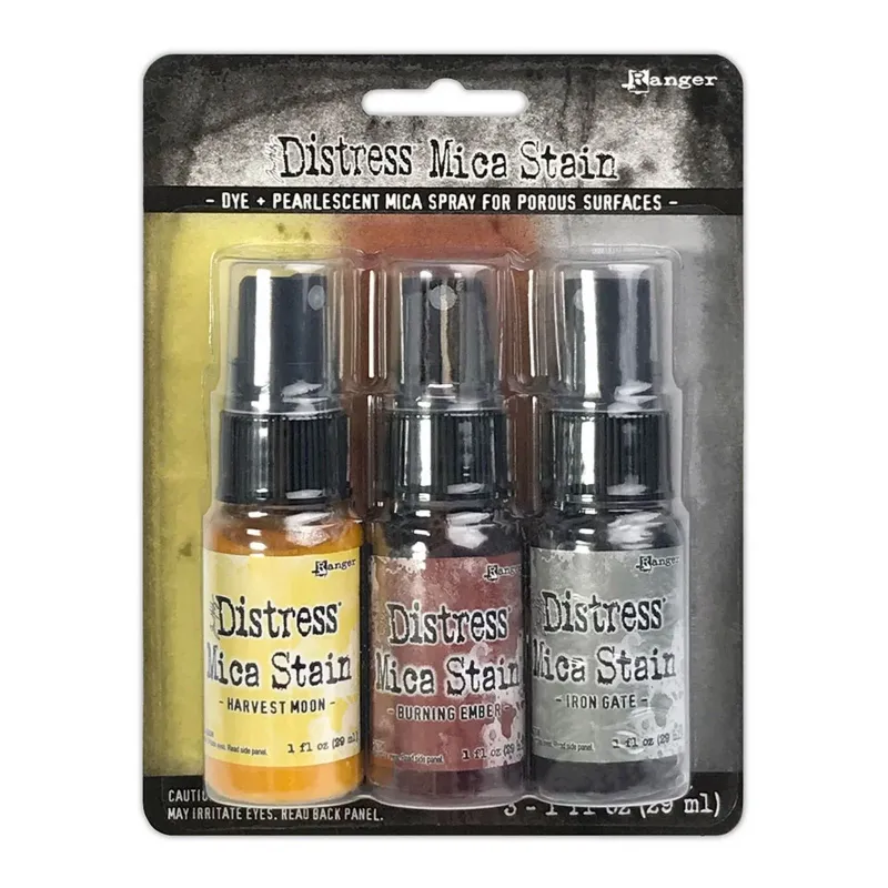 Tim Holtz Tim Holtz Ranger Distress Mica Stains Halloween Iron Gate 1 fl oz (TSH87304)