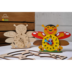 UGears Kids Kleuren model Klokken (80016)