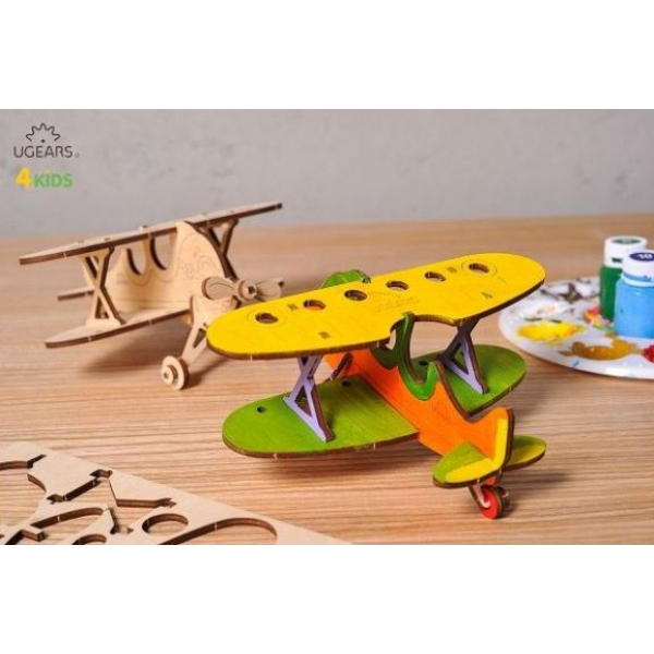 UGears Kids Kleuren model Tweedekker (80017)