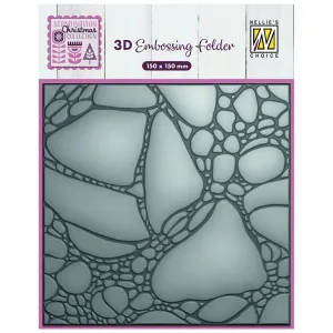Nellie's Choice - 3D Embossing folder Paint Bubble (EF3D101)
