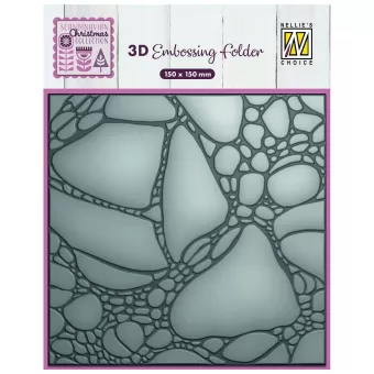 Nellie's Choice • 3D Embossing folder Paint Bubble (EF3D101)