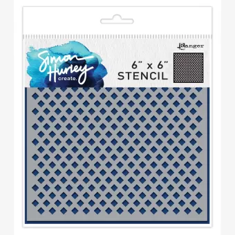 Ranger Simon Hurley Create. Stencil Tiny Diamonds (HUS78500)