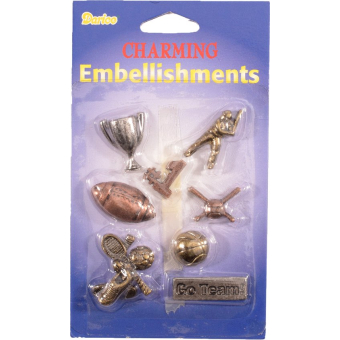 Darice • Embel Brass Charm Sports (1971-30)