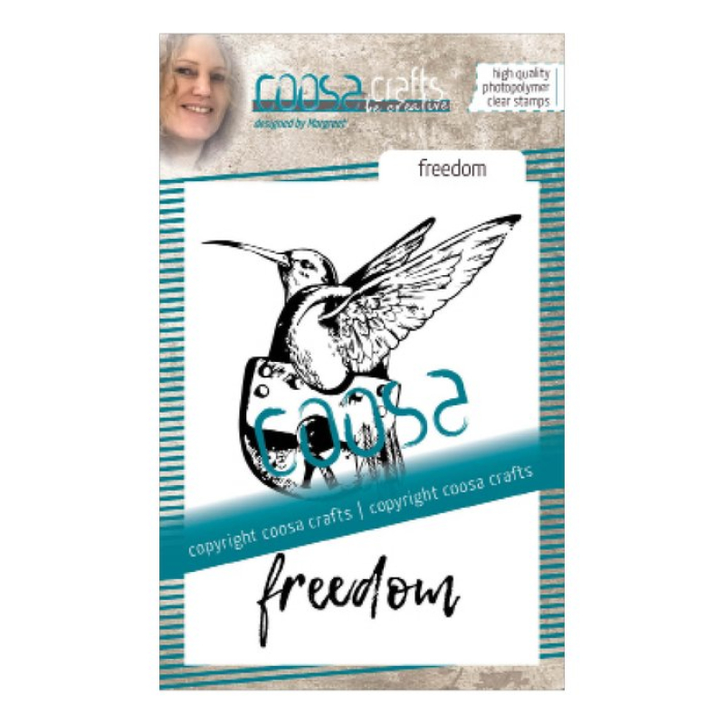 COOSA Crafts • Clear stempel Fusion #9 Freedom (COC-059)