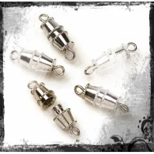 Vaessen Creative • Tonsluiting 10mm 4pcs Silver (1920-26)