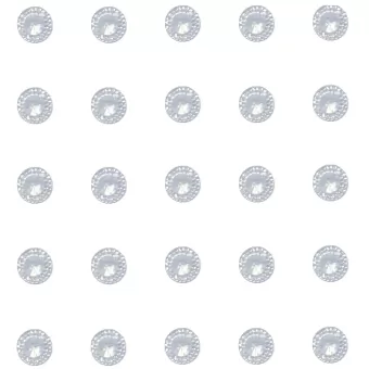 Jolee's boutique • Charms dual tone prizm diamond 25pcs (50-21458)