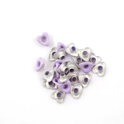 Vaessen Creative • Eyelets hart 3,2mm 5 lila (20410-09)