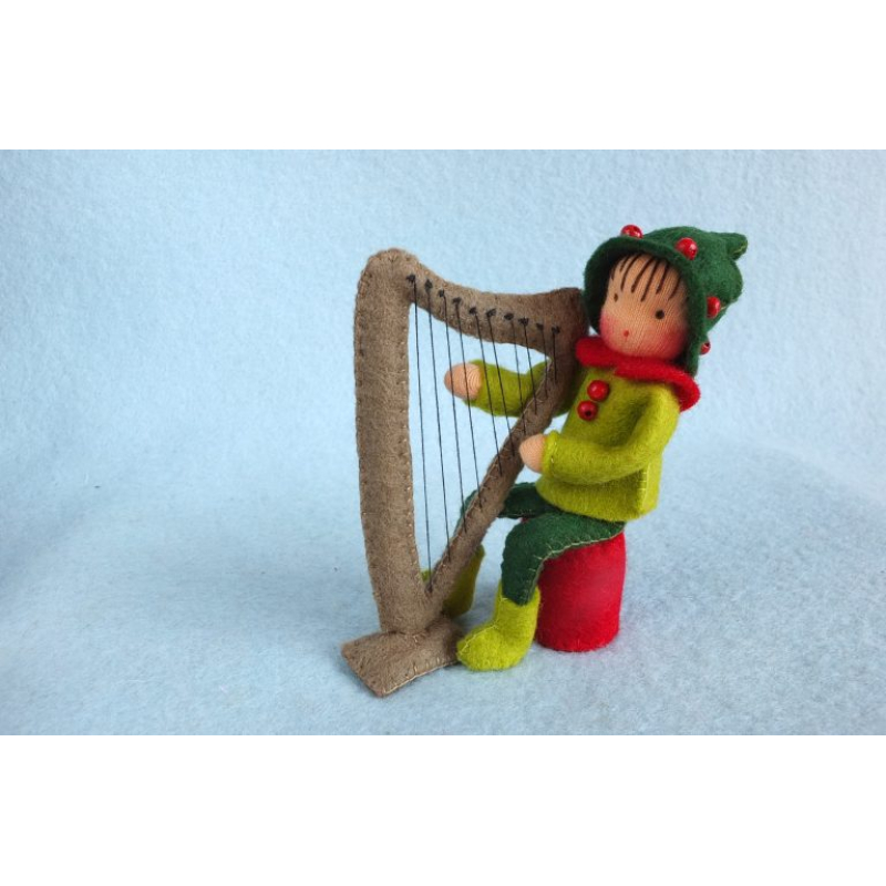 Atelier Pippilotta Vilt-Harpspeler (A250/06)