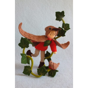 Atelier Pippilotta Vilt-Roodborstje (A250/12)