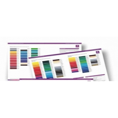 XE/M4 kleurenkaart (111002)