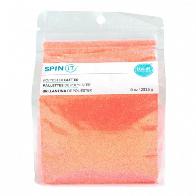 We R Memory Keepers • Glitter Spin IT 10 oz extra fine coral