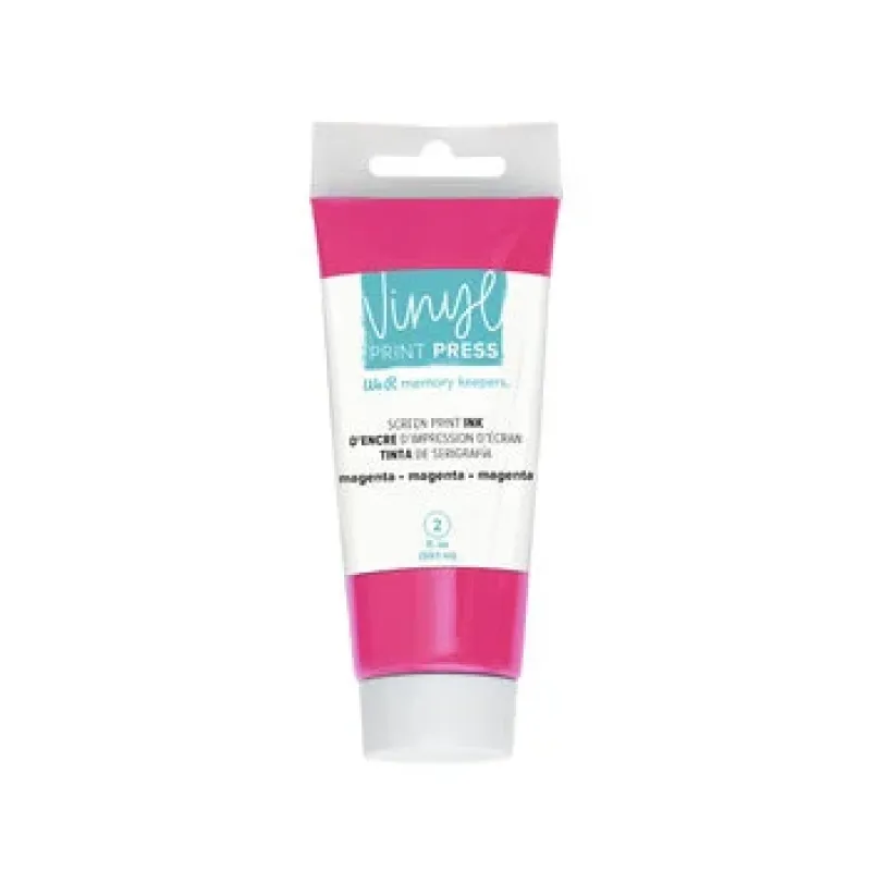 We R Makers VVinyl Print Press Screen Print Ink Magenta 2 oz (60000737)