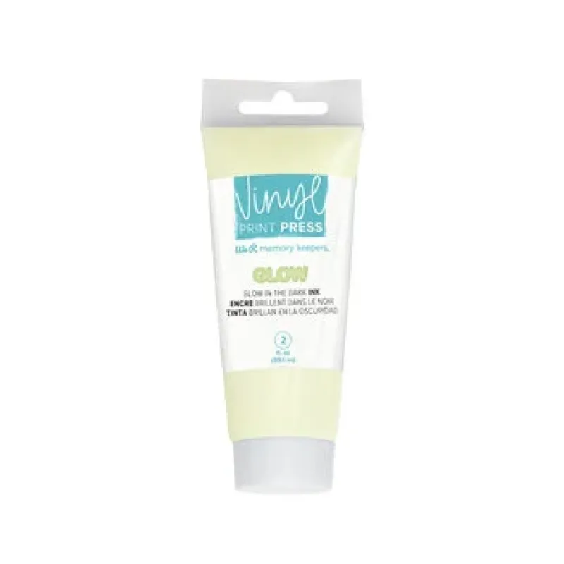 We R Makers Vinyl Vinyl Print Press Screen Print Glow In The Dark Ink 2 oz (60000773)