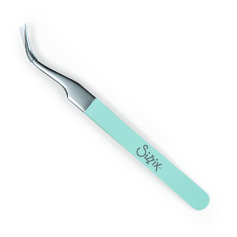 Sizzix curved fine tip tweezers (664140)