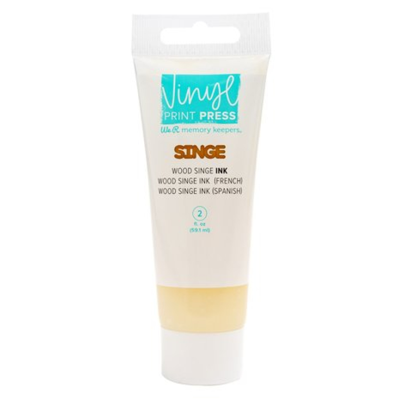 We R Makers Vinyl Print Press Screen Print Wood Singe Ink 2 oz (60000942)