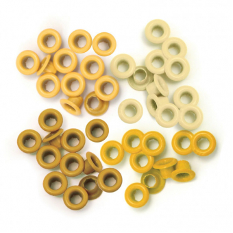 We R Memory Keepers • Eyelet & washer standard Yellow x 60 (41575-6)