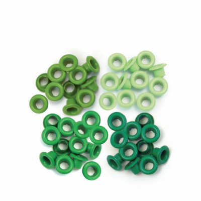 We R Memory Keepers • Standard eyelets Green x 60