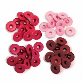 We R Makers Red Crop-A-Dile Wide Eyelet (40pcs) (41585-5) (41589-5)