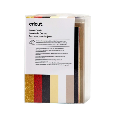 Cricut Insert Cards Glitz and Glam Sampler (R10 42pcs) (2009466)