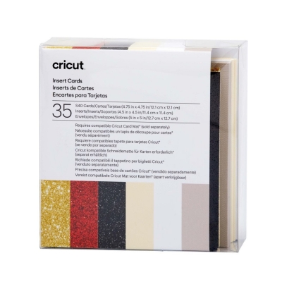 Cricut Insert Cards Glitz and Glam Sampler (S40 35pcs) (2009474)