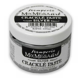 Stamperia Crackle Paste Silver 150 ml (K3P56)