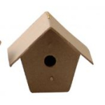 Vaessen Creative Papier maché vogelhuis (24466)