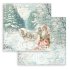 Stamperia Sweet Winter 12x12 Inch Paper Pack (SBBL122)