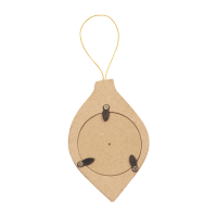 Decopatch CADRE BOULE NOËL ALLONGÉE AVEC STRIES (NO055C)