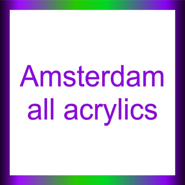 Amsterdam all acrylics