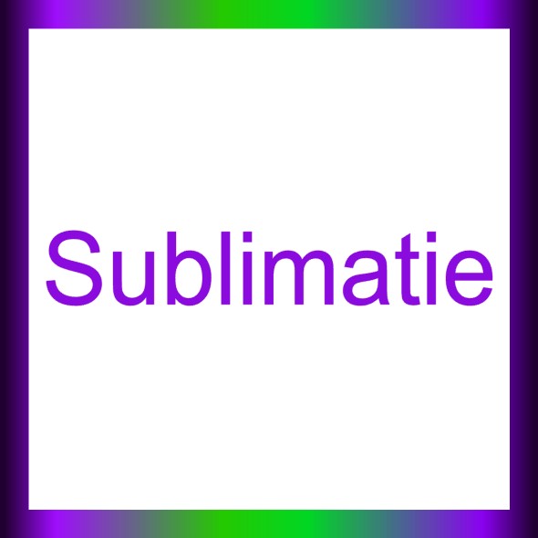 Sublimatie 